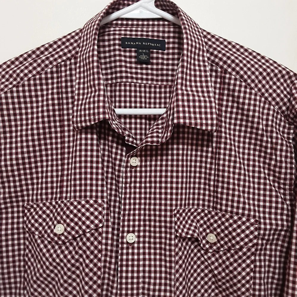 Banana Republic Button Up Shirt Mens Large